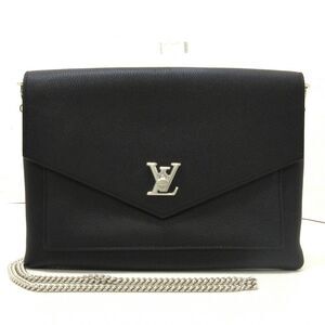 Louis Vuitton Pochette My Lock Me Shoulder Bag Noir